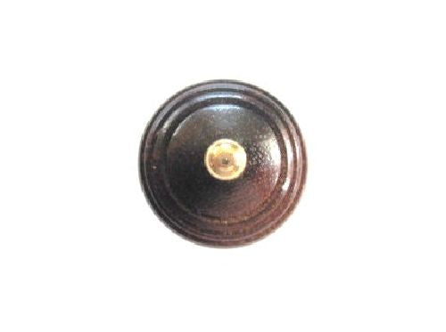 violin endpin-Snakewood--gold pin