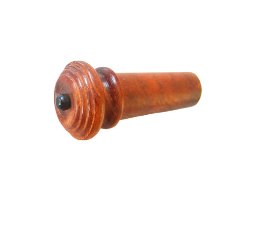 violin endpin-New Hill-California Olive-Ebony pin
