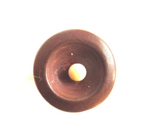 Violin endpin-New Hill-Maple-white pin