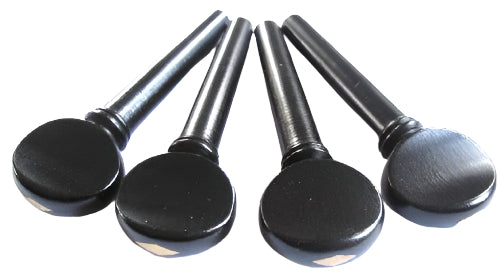 Violin pegs-French-ebony-diamond inlay
