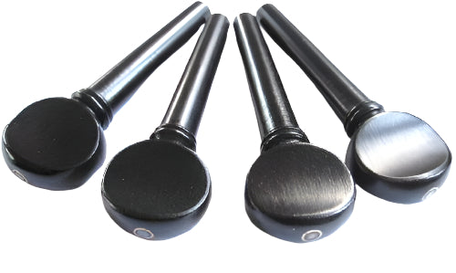 Violin pegs-French-Ebony-Parisian eye