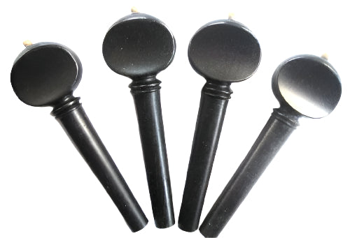 Violin pegs-French-Ebony-white pin