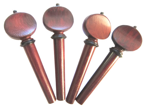 Violin pegs-French-Rosewood-Ebony trimme