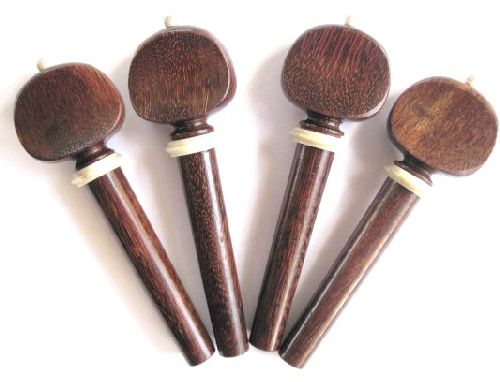Violin pegs-French-Tetul-white trimme