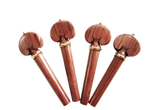 Violin pegs-Heart-Mangrove-gold