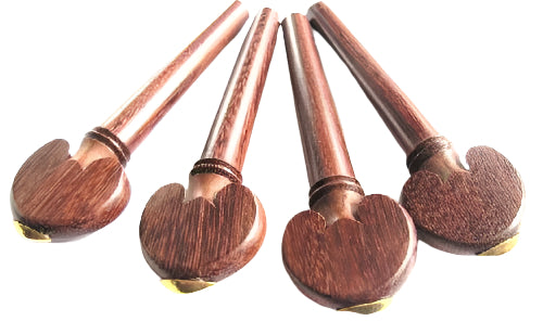 Violin pegs-Heart-Tetul-Gold olive.