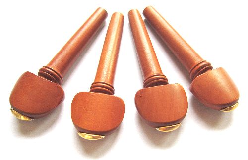 Violin pegs-Hill-Boxwood gold olive
