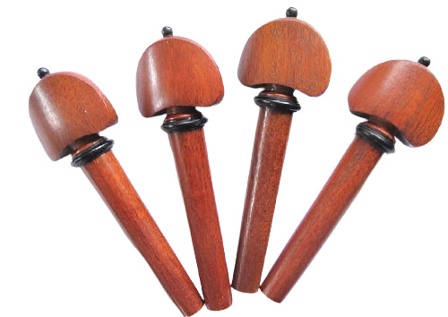 Violin pegs-Hill-Pernambuco-ebony trimme