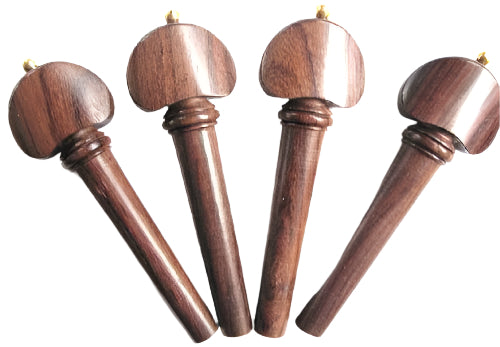Viola Pegs-Hill-Rosewood-Gold pin