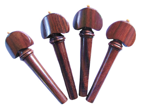 Violin Pegs-Hill-Rosewood-White pin