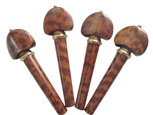 Violin pegs-Hill-Snakewood-gold