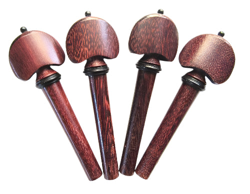 Violin pegs-Hill-Tetul-Ebony trimme