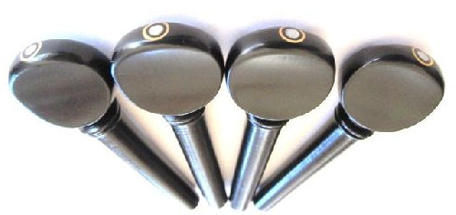 Violin pegs-Mirecourt-Ebony-Parisian eye