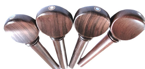 Violin pegs-Mirecourt-Rosewood-Parisian eye