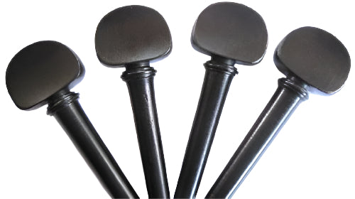 Violin pegs-Oval-Ebony