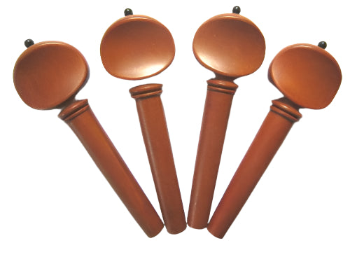 Violin pegs-Swiss-Boxwood-Ebony pin
