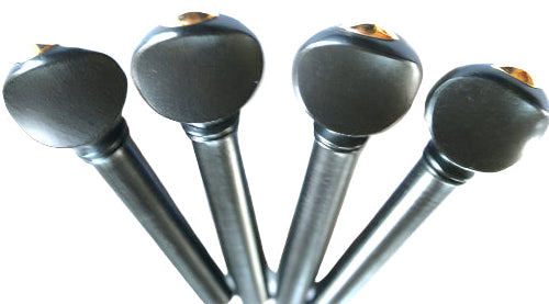 Viola pegs-Swiss-Ebony-Gold olive