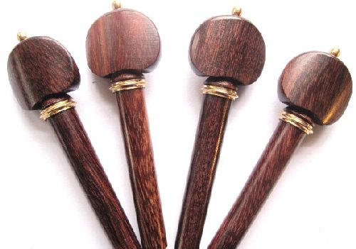 Violin pegs-Winterling-Tetul-gold trimme