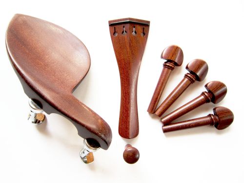 Violin fitting set- Crabwood