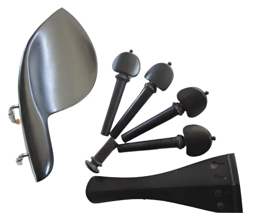 Violin fitting set- Ebony