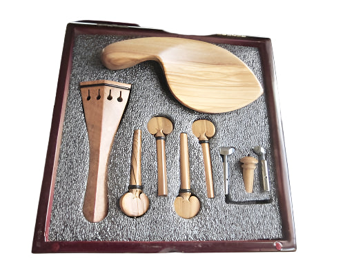 Violin fitting set- Olive