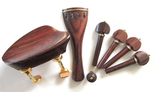 Violin fitting set- Rosewood