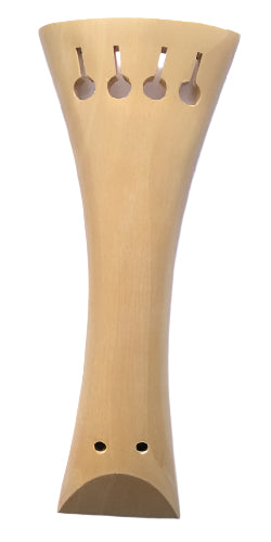 Violin tailpiece-baroque-natural boxwood