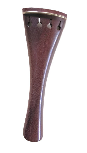 Violin tailpiece-French-Crabwood-gold saddle