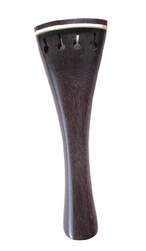 Violin tailpiece-French-Crabwood-white saddle