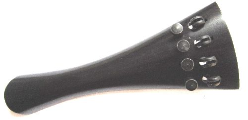 Viola tailpiece-French-"Schmidt tailpiece"-ebony-4 tunners