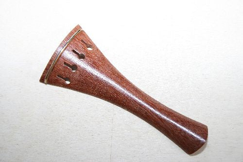 Violin tailpiece-French-Mahogany-gold saddle