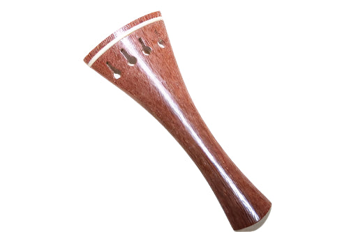 Violin tailpiece-French-Mahogany-white saddle