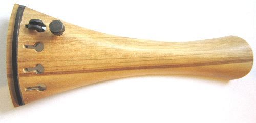 Violin tailpiece-French-olive wood-"Schmidt tailpiece"-1 tuner