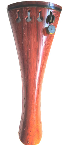 Violin tailpiece-French-Paddock-"Schmidt"-ebony saddle-1 tuner