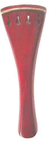 Violin tailpiece-French-Paddock-gold saddle