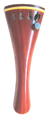 Violin tailpiece-French-Paddock-"Schmidt"-white saddle-1 tuner