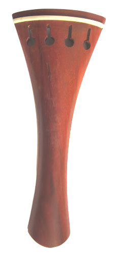 Violin tailpiece-french-Pernambuco-white saddle