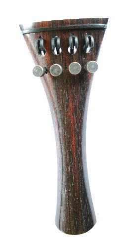 Viola tailpiece-French-"Schmidt tailpiece"-Rosewood-4 tuners
