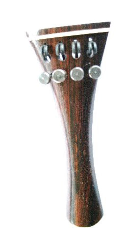 Viola tailpiece-French-"Schmidt tailpiece"-Rosewood-4 carbon fiber tuners-white saddle