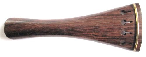 Violin tailpiece-French-Rosewood-gold saddle
