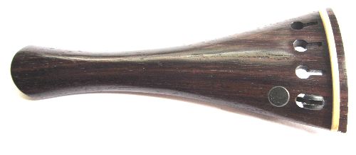Violin tailpiece-French-Rosewood-"Schmidt tailpiece"-white saddle-1tuner