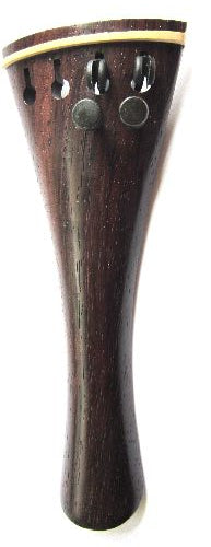 Viola tailpiece-French-"Schmidt tailpiece"-Rosewood-white saddle-2tuners
