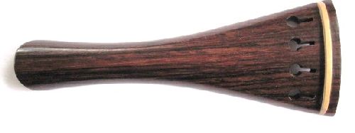 Violin tailpiece-French-Rosewood-white saddle-hollow