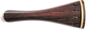 Violin tailpiece-French-Rosewood-white saddle-hollow