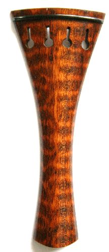 Violin tailpiece-french-snakewood-ebony saddle-110mm