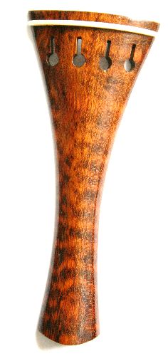 Violin tailpiece-French-snakewood-white saddle