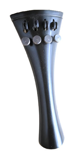 Viola tailpiece-French-"Schmidt tailpiece"-Ebony-4 tuners-135mm