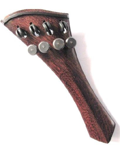 Violin tailpiece-"Schmidt Harp-style"-Tetul-4tuners