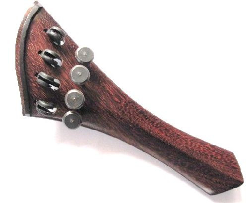 Viola tailpiece-"Schmidt Harp style"-Tetul-4 tuners