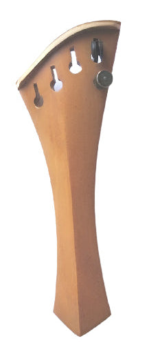 Violin tailpiece-"Schmidt Harp-style"-Boxwood-1 tuner-white saddl
